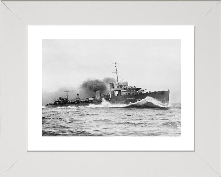 HMS Vimiera (1917) | Photo Print | Framed Print | Poster | V Class | Destroyer | Royal Navy Hampshire Prints