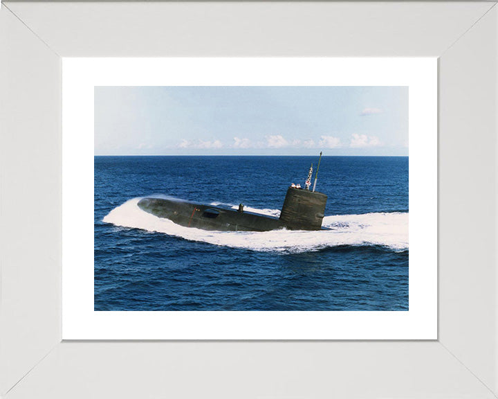 HMS Courageous S50 Royal Navy Valiant class Submarine Photo Print or Framed Print - Hampshire Prints