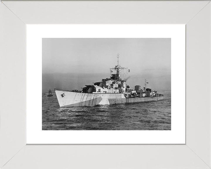 HMS Zest R02 (F102) | Photo Print | Framed Print | Poster | Z Class | Destroyer | Royal Navy Hampshire Prints