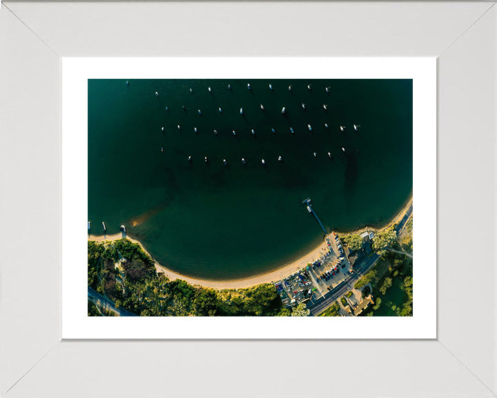 A harbour on the Dorset coast from above Photo Print - Canvas - Framed Photo Print - Hampshire Prints