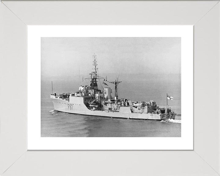 HMS Russell F97 Royal Navy Blackwood class frigate Photo Print or Framed Print - Hampshire Prints