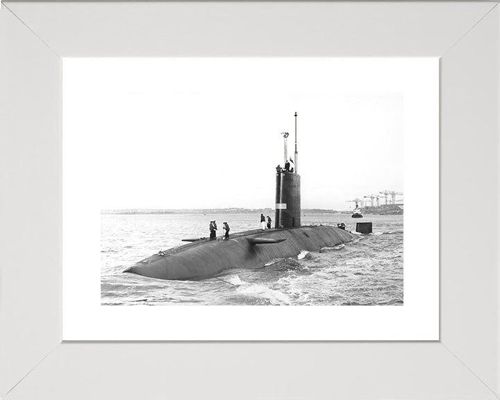 HMS Warspite S103 Royal Navy Valiant class Submarine Photo Print or Framed Print - Hampshire Prints