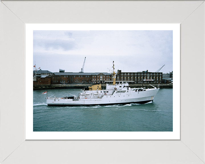 HMS Fawn A325 Royal Navy Bulldog class ship Photo Print or Framed Print - Hampshire Prints