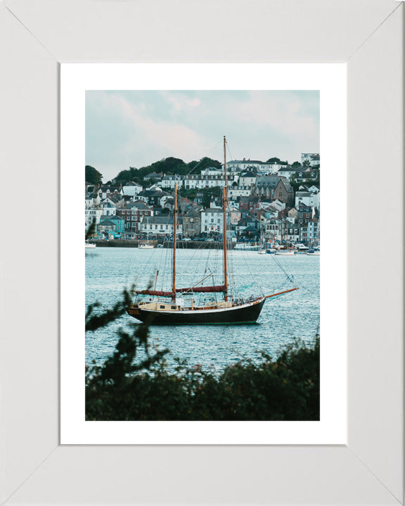 Falmouth harbour Cornwall in summer Photo Print - Canvas - Framed Photo Print - Hampshire Prints