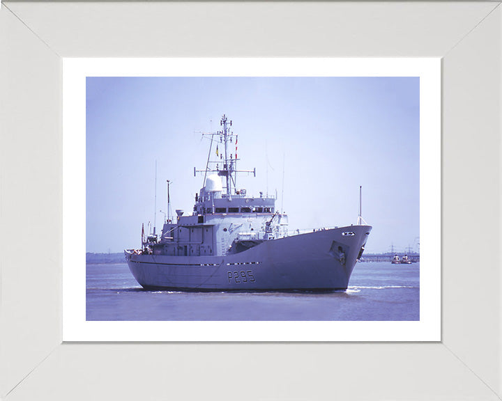 HMS Jersey P295 Royal Navy Island class Patrol Vessel Photo Print or Framed Photo Print - Hampshire Prints