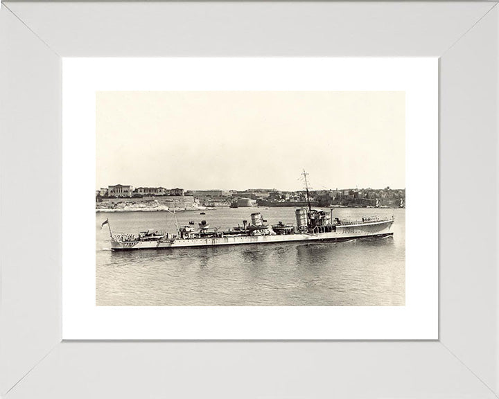 HMS Trinidad (46) Royal Navy Fiji class light cruiser Photo Print or Framed Photo Print - Hampshire Prints