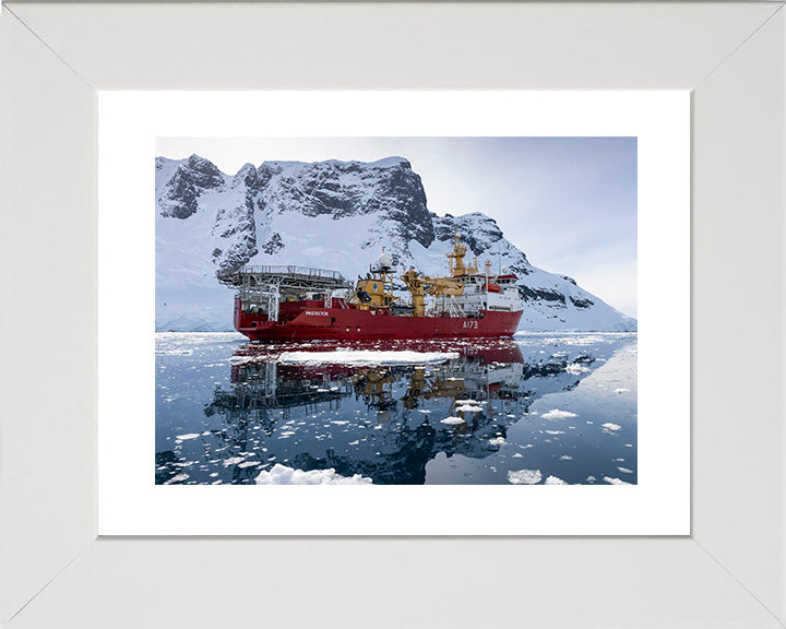 HMS Protector A173 | Photo Print | Framed Print | Poster | Ice Patrol Vessel | Royal Navy Hampshire Prints