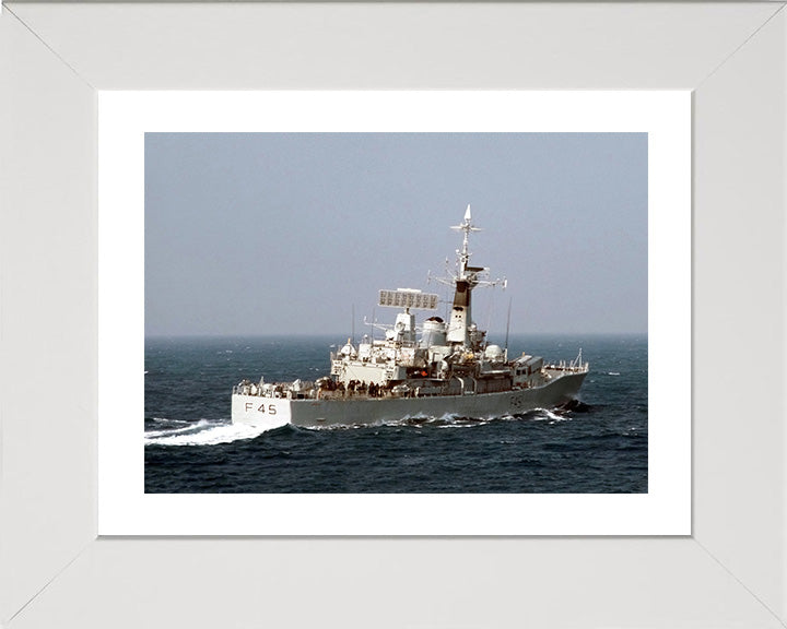 HMS Minerva F45 | Photo Print | Framed Print | Leander Class | Frigate | Royal Navy Hampshire Prints