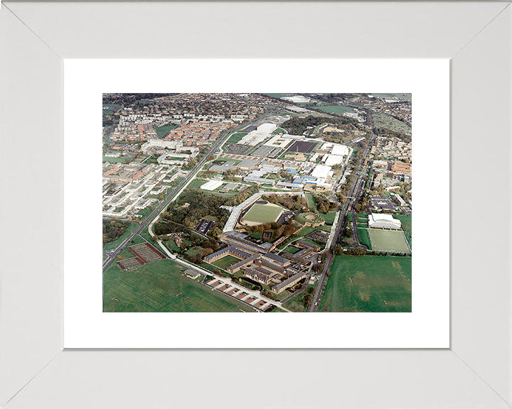 HMS Sultan Hampshire Aerial Photo Print or Framed Photo Print - Hampshire Prints