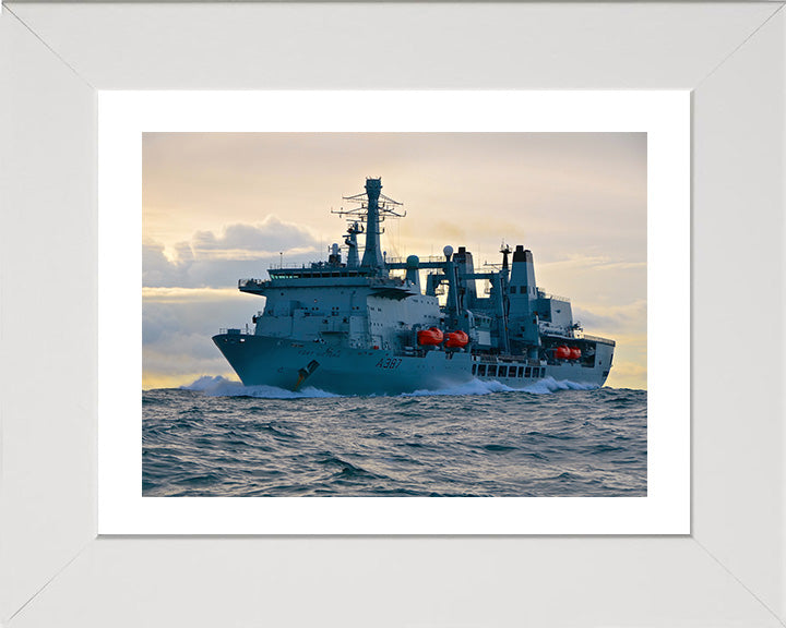 RFA Fort Victoria A387 | Photo Print | Framed Print | Fort Class | Tanker | Royal Fleet Auxiliary Hampshire Prints