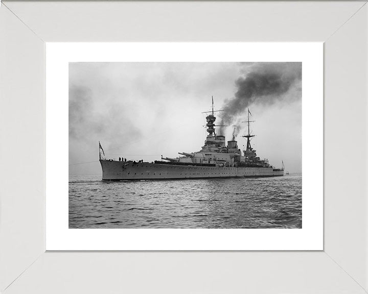 HMS Repulse (1916) | Photo Print | Framed Print | Renown Class | Battlecruiser | Royal Navy Hampshire Prints