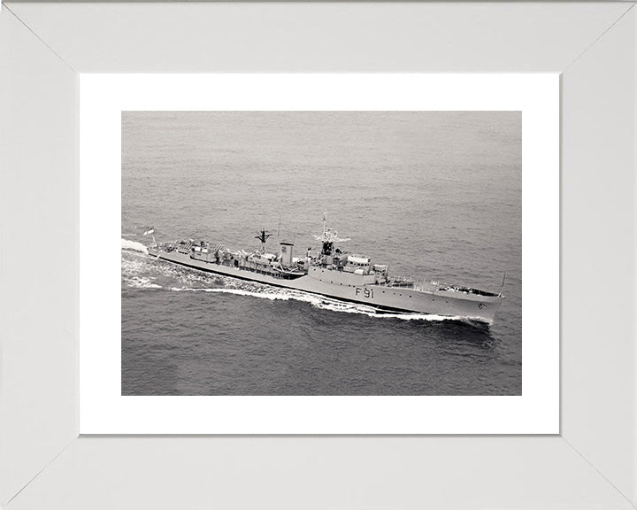 HMS Murray F91 Royal Navy Blackwood class frigate Photo Print or Framed Photo Print - Hampshire Prints