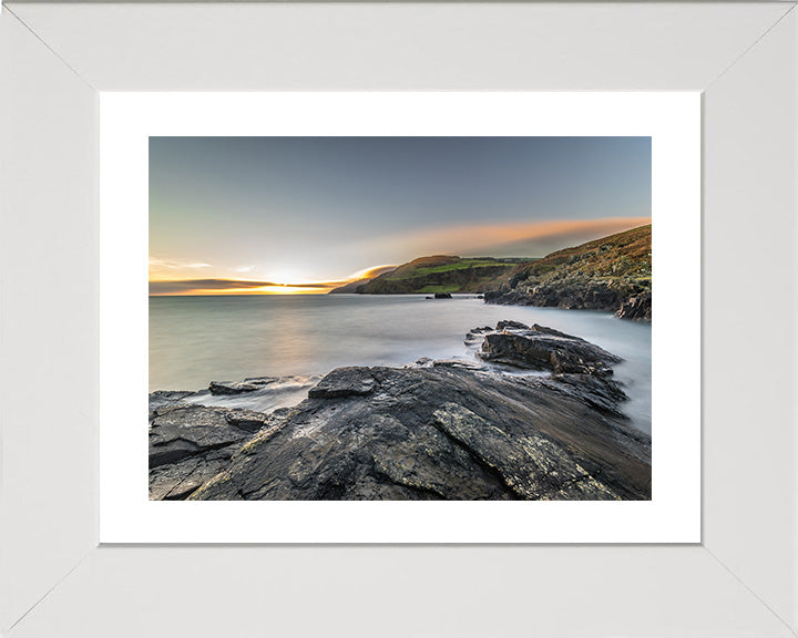 Torr Head Ballycastle Northern Ireland at sunset Photo Print - Canvas - Framed Photo Print - Hampshire Prints