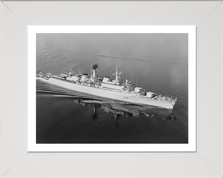 HMS Glamorgan D19 Royal Navy County class Destroyer Photo Print or Framed Print - Hampshire Prints