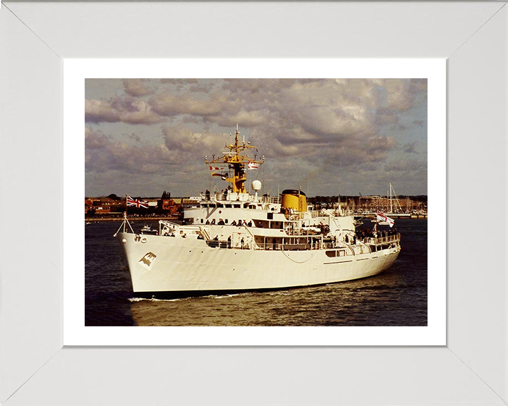 HMS Hecla A133 Royal Navy Hecla class survey vessel Photo Print or Framed Print - Hampshire Prints