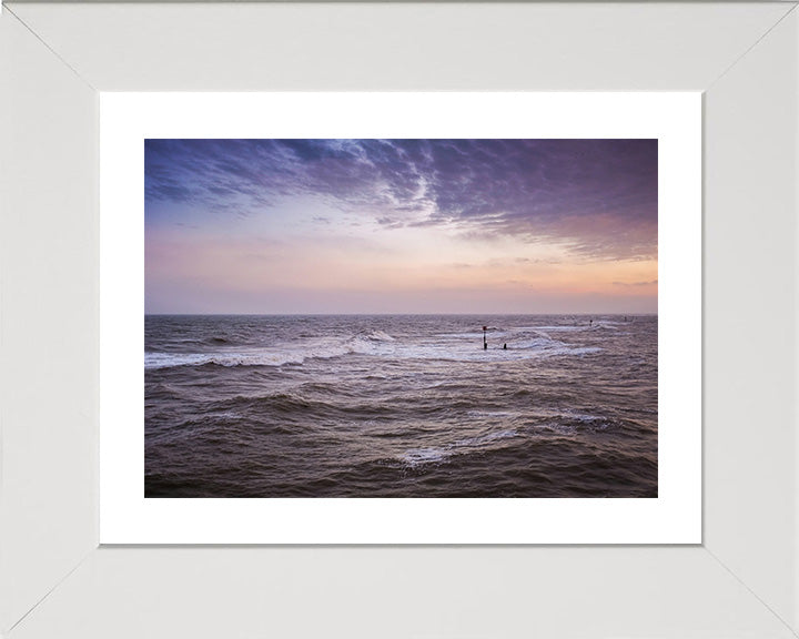 Southwold Beach Suffolk at sunset Photo Print - Canvas - Framed Photo Print - Hampshire Prints