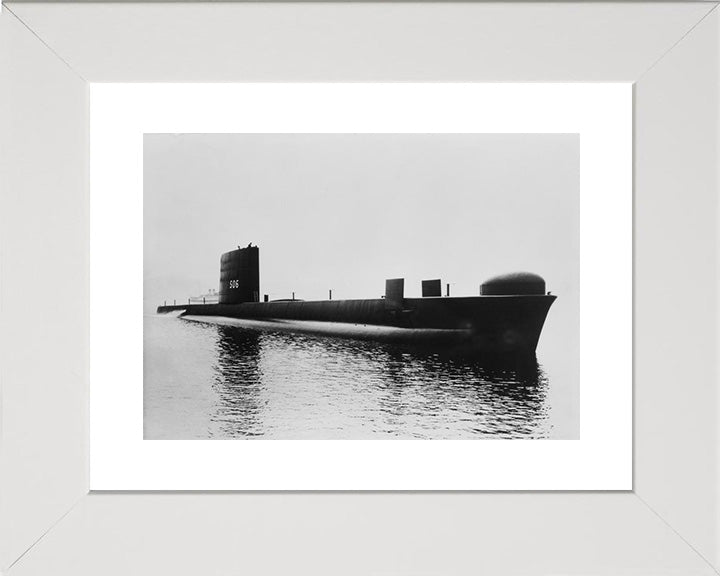 HMS Cachalot S06 Royal Navy Porpoise class Submarine Photo Print or Framed Print - Hampshire Prints