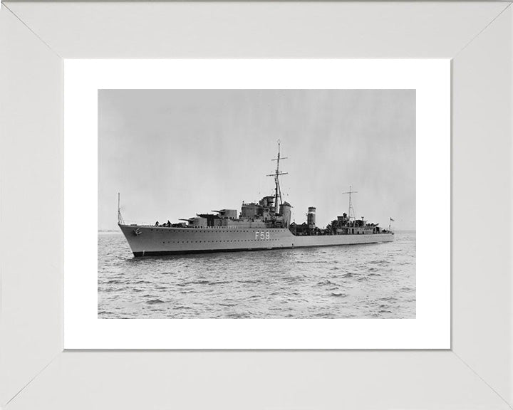 HMS Mashona F59 (L59) | Photo Print | Framed Print | Tribal Class | Destroyer | Royal Navy Hampshire Prints