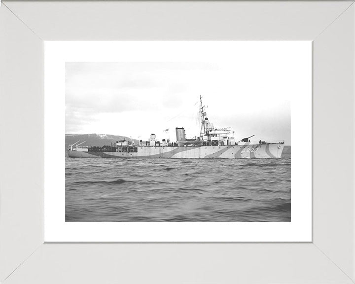 HMS Mutine J227 Royal Navy Algerine class minesweeper Photo Print or Framed Print - Hampshire Prints