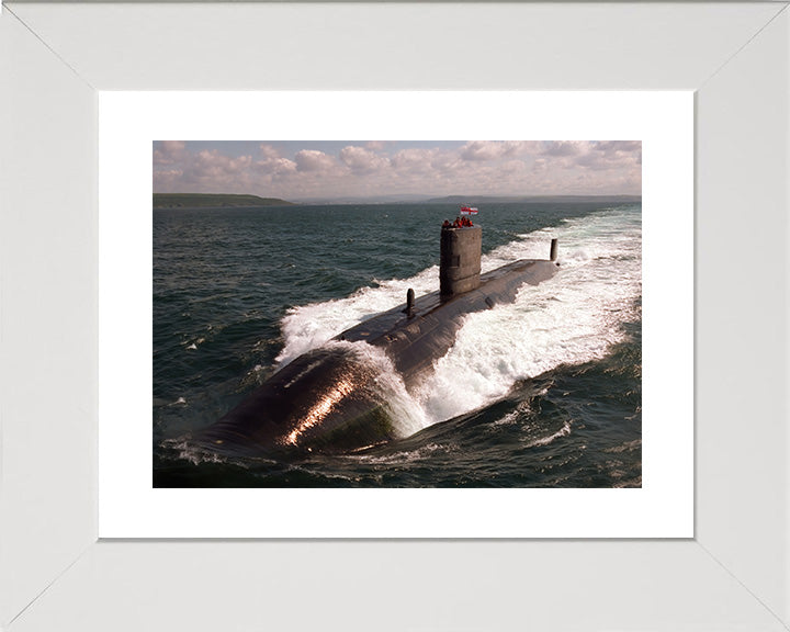 HMS Turbulent S87 Royal Navy Trafalgar class Submarine Photo Print or Framed Print - Hampshire Prints