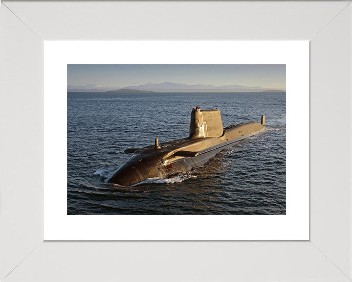 HMS Astute S119 Royal Navy Astute class Submarine Photo Print or Framed Print - Hampshire Prints