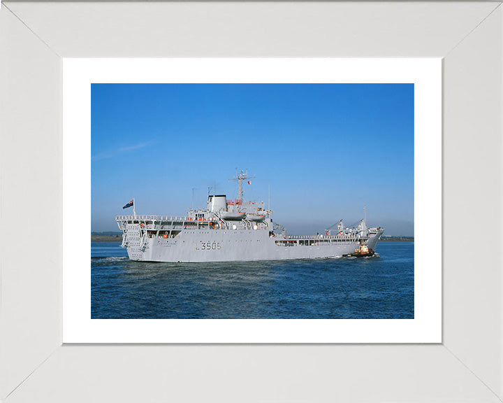 RFA Sir Tristram L3505 | Photo Print | Framed Print | Round Table Class | Royal Fleet Auxiliary Hampshire Prints