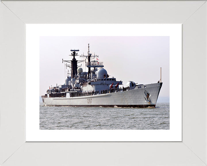 HMS Edinburgh D97 Royal Navy Type 42 Destroyer Photo Print or Framed Print - Hampshire Prints