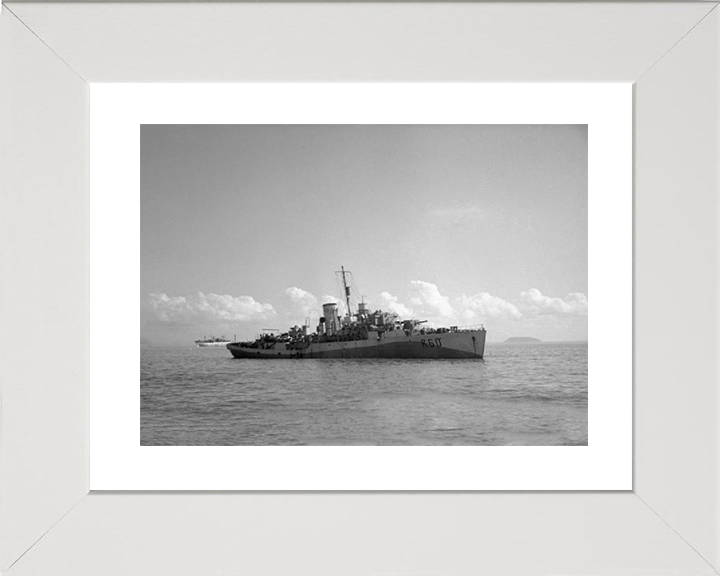 HMS Lavender K60 Royal Navy Flower class corvette Photo Print or Framed Print - Hampshire Prints