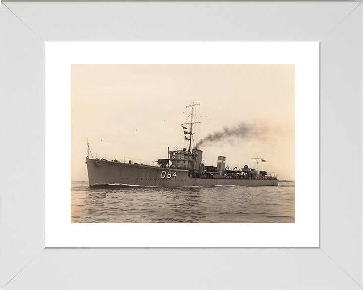 HMS Tyrian D84 | Photo Print | Framed Print | Poster | S Class | Destroyer | Royal Navy Hampshire Prints