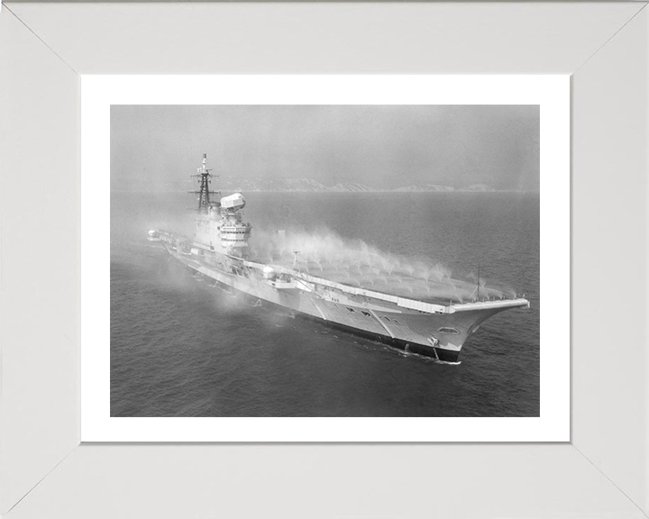 HMS Hermes R12 | Photo Print | Framed Print | Centaur Class | Aircraft Carrier | Royal Navy Hampshire Prints