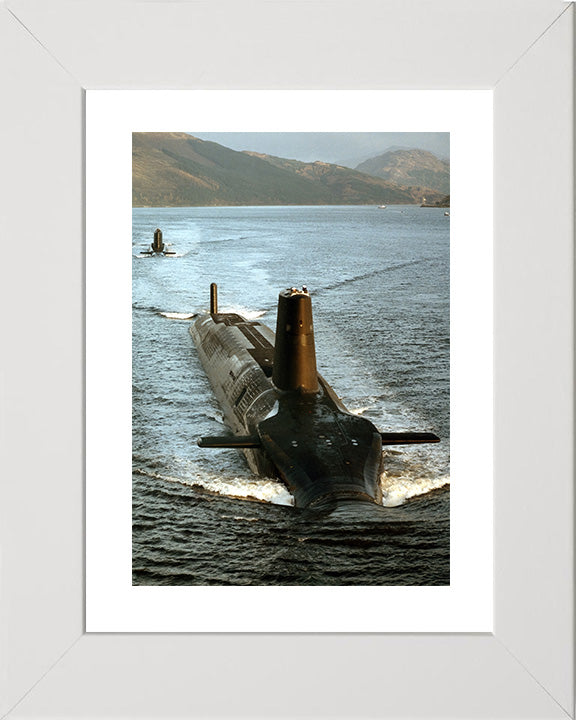 HMS Vanguard S28 Royal Navy Vanguard class Submarine Photo Print or Framed Print - Hampshire Prints