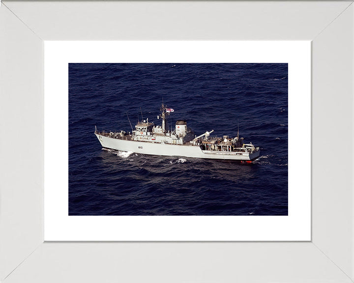 HMS Quorn M41 Royal Navy Hunt class mine countermeasures vessel Photo Print or Framed Print - Hampshire Prints