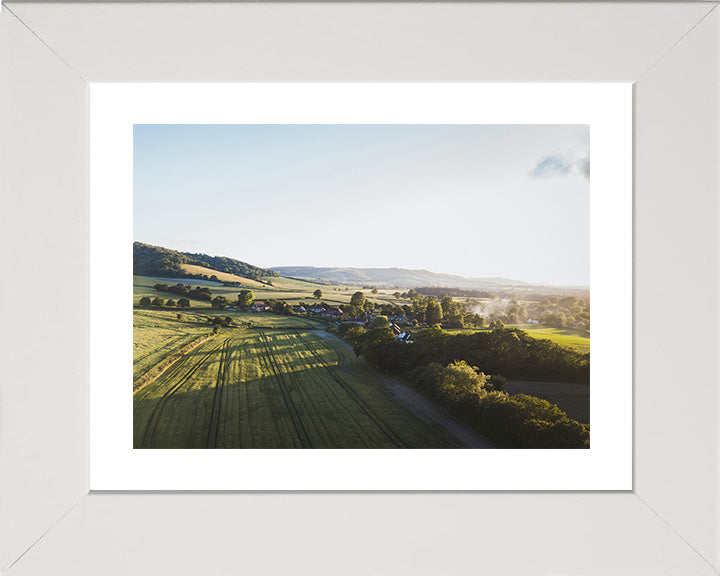 Heyshot West Sussex at sunrise Photo Print - Canvas - Framed Photo Print - Hampshire Prints
