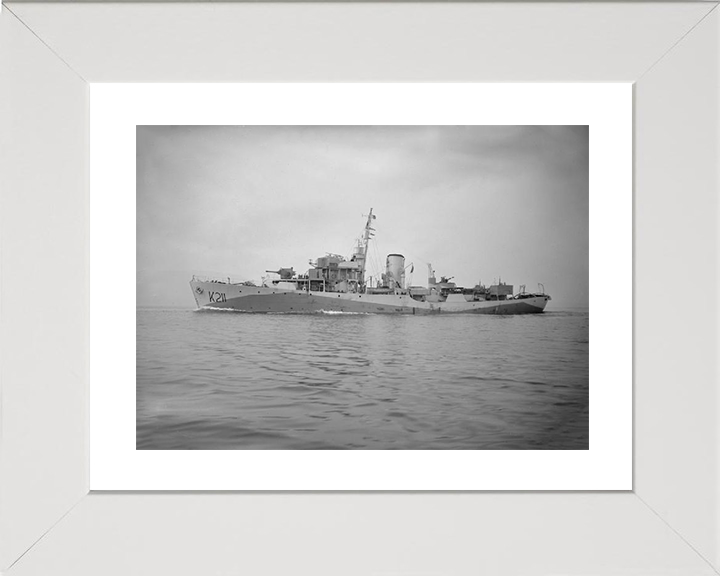HMS Snowflake K211 | Photo Print | Framed Print | Flower Class | Corvette | Royal Navy Hampshire Prints