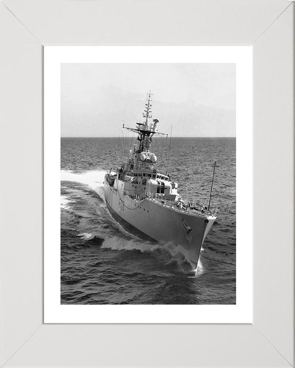 HMS Londonderry F108 Royal Navy Rothesay class frigate Photo Print or Framed Print - Hampshire Prints