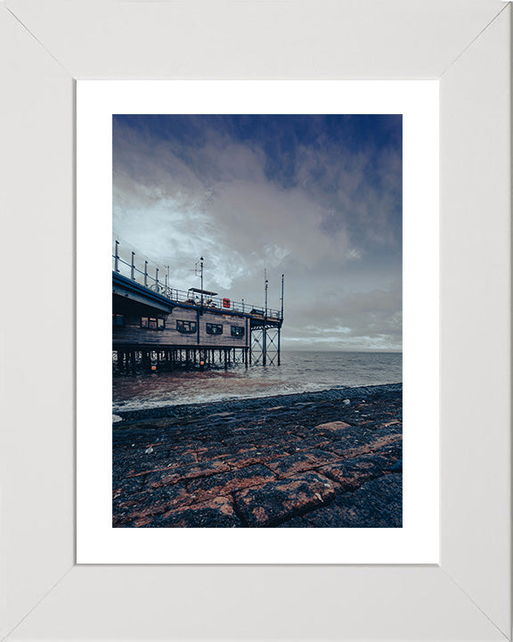 A Gloomy Southend-on-Sea pier Essex Photo Print - Canvas - Framed Photo Print - Hampshire Prints