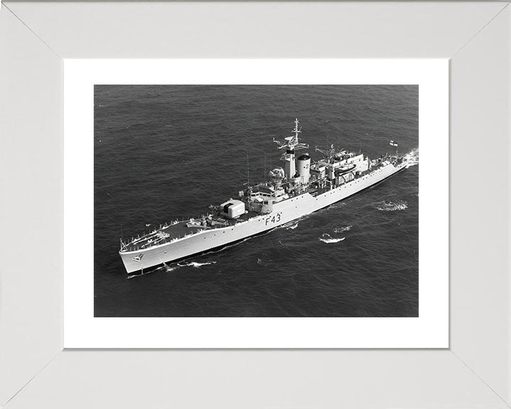 HMS Torquay F43 Royal Navy Whitby class frigate Photo Print or Framed Print - Hampshire Prints