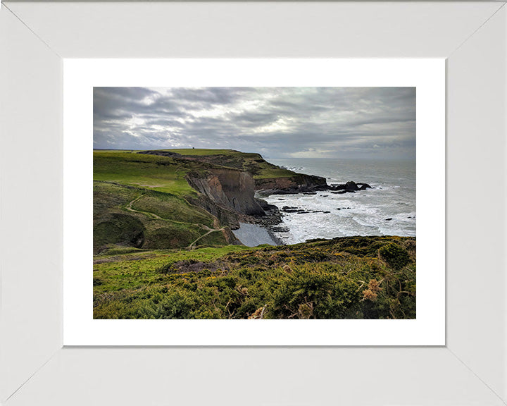 The Devon coast near Hartland Photo Print - Canvas - Framed Photo Print - Hampshire Prints
