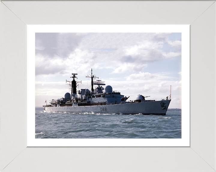 HMS Glasgow D88 Royal Navy Type 42 Destroyer Photo Print or Framed Print - Hampshire Prints