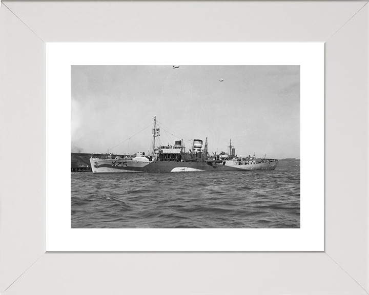 HMS Azalea K25 Royal Navy Flower class corvette Photo Print or Framed Print - Hampshire Prints