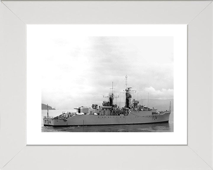 HMS Puma F34 Royal Navy Leopard class Frigate Photo Print or Framed Print - Hampshire Prints