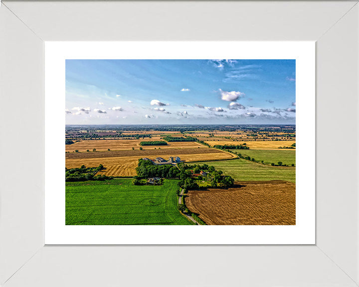 Halesworth Suffolk from above Photo Print - Canvas - Framed Photo Print - Hampshire Prints
