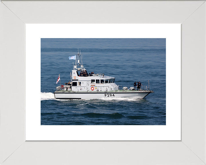 HMS Trumpeter P294 Royal Navy Archer Class P2000 patrol Vessel Photo Print or Framed Print - Hampshire Prints