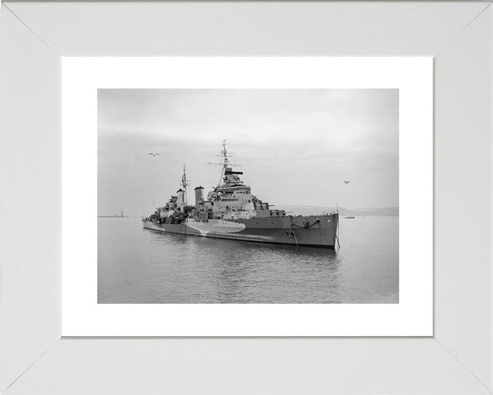 HMS Belfast C35 Royal Navy Town class light cruiser Photo Print or Framed Print - Hampshire Prints