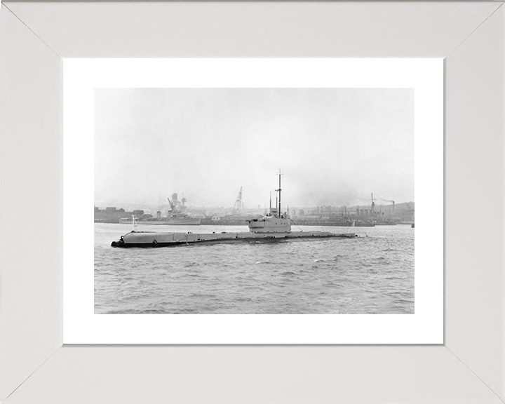 HMS Pandora N42 Royal Navy Parthian class submarine Photo Print or Framed Print - Hampshire Prints