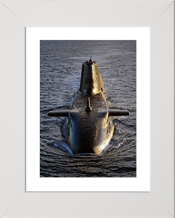 HMS Ambush S120 Royal Navy Astute class Submarine Photo Print or Framed Print - Hampshire Prints