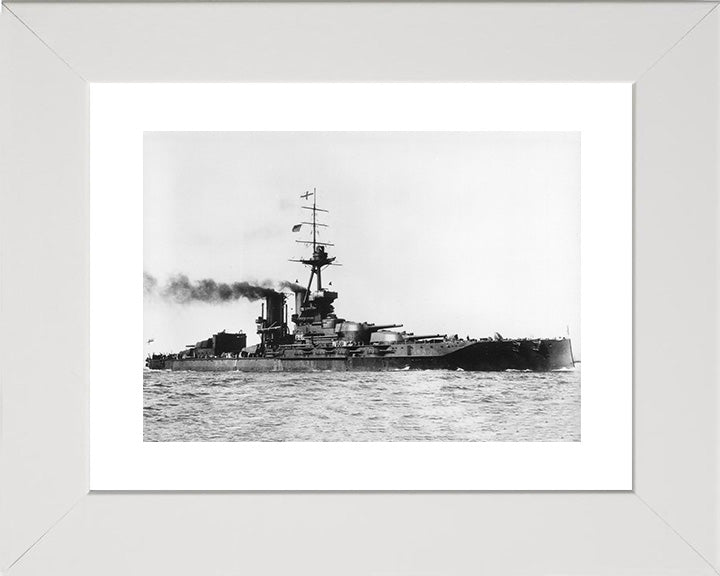 HMS Iron Duke (1912) Royal Navy dreadnought battleship Photo Print or Framed Print - Hampshire Prints