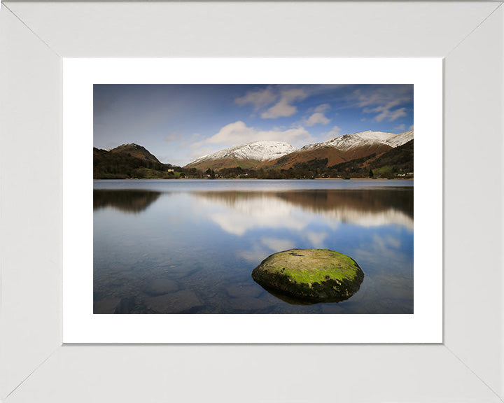 Grasmere the Lake District Cumbria reflections Photo Print - Canvas - Framed Photo Print - Hampshire Prints