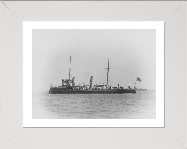 HMS Karrakatta (1889) | Photo Print | Framed Print | Sharpshooter Class | Torpedo Boat | Royal Navy Hampshire Prints