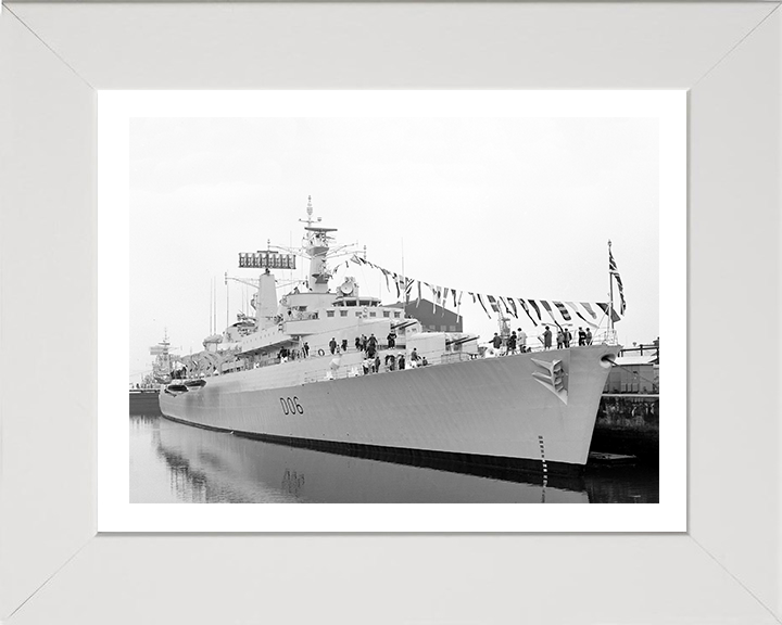 HMS Hampshire D06 | Photo Print | Framed Print | County Class | Destroyer | Royal Navy Hampshire Prints